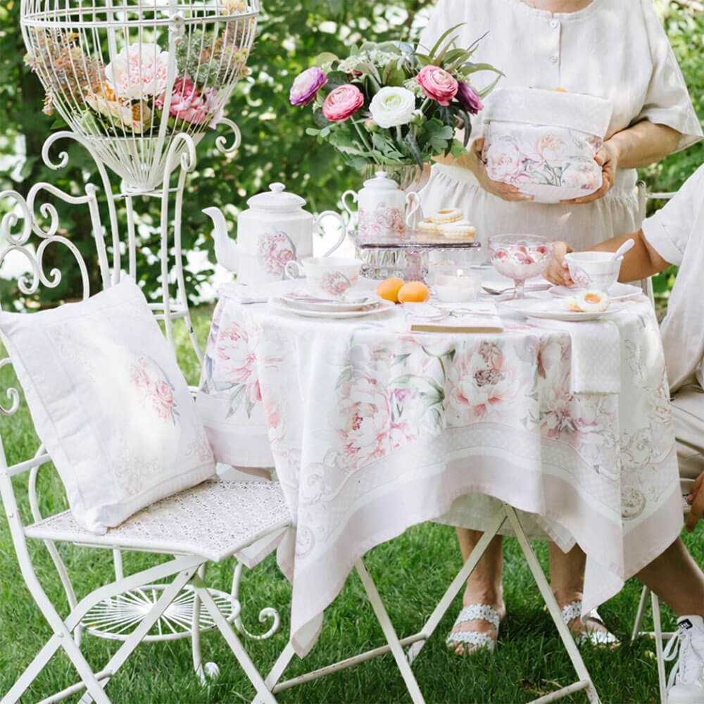 tavola primavera, decor primavera diamante rosa